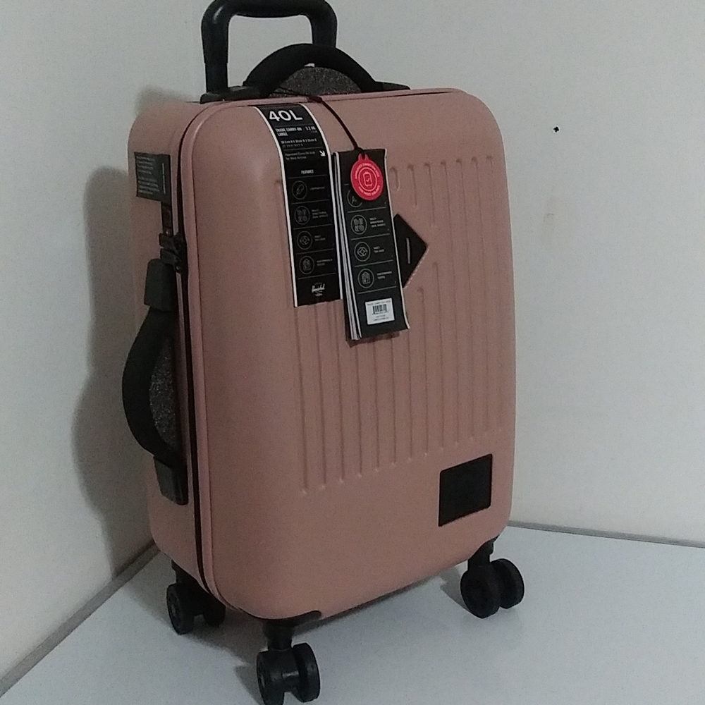 Herschel Trade Dual ABS Spinner, Ash Rose, 40.0L/23-Inch